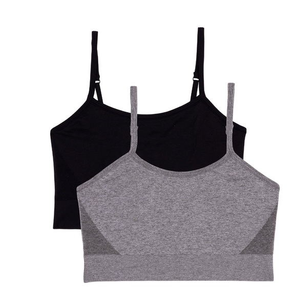 wonder nation Other - Wonder Nation Girls' Seamless Brami Recycled Bra, 2-Pack, Size Small